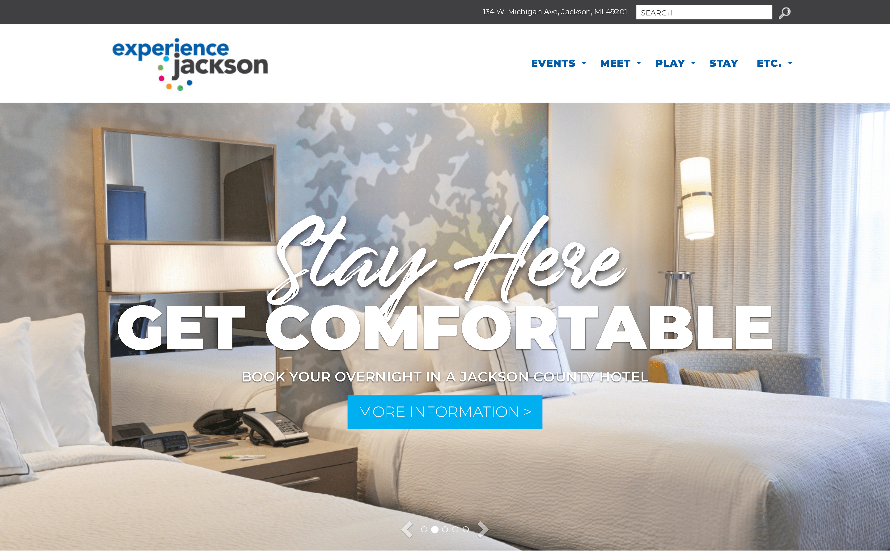 Experience Jackson Website